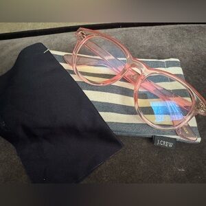 J. Crew Round blue-light glasses